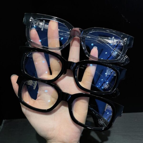 replica,repliche,fake,1:1,earrings,bracelet,ring,jewelry Occhiali stretti Chrome Hearts Scout Flower full frame