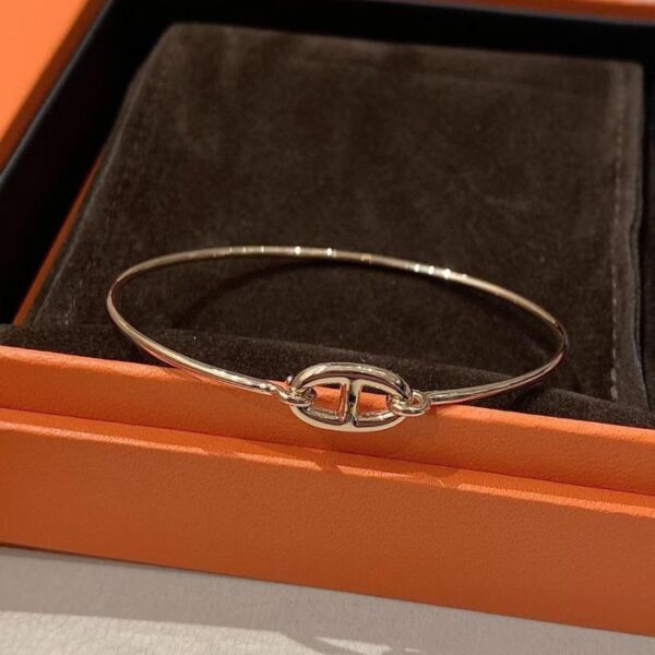 replica,repliche,fake,1:1,earrings,bracelet,ring,jewelry Bracciale naso di maiale HERMES ordine personalizzato (3308)