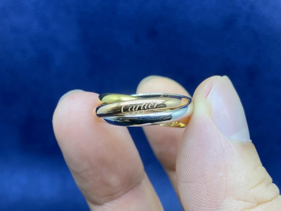 replica,repliche,fake,1:1,earrings,bracelet,ring,jewelry Classico anello tricolore a tre anelli Cartier, squisita fattura, vero oro 18 carati e veri diamanti (CD80) replica,repliche,fake,1:1,earrings,bracelet,ring,jewelry Classico anello tricolore a tre anelli Cartier, squisita fattura, vero oro 18 carati e veri diamanti (CD80)