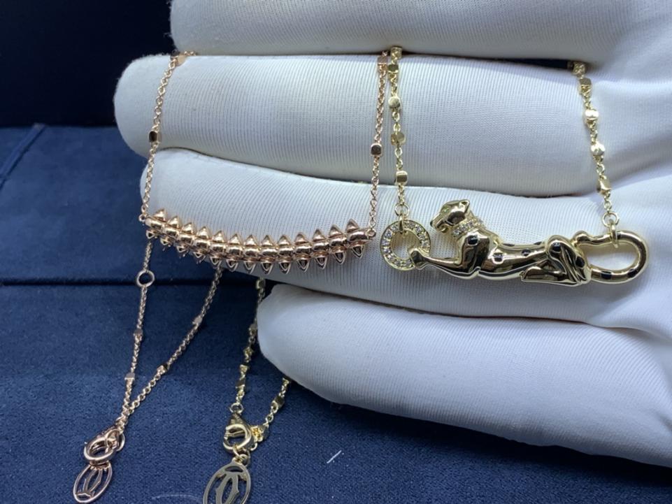 replica,repliche,fake,1:1,earrings,bracelet,ring,jewelry Collana con rivetti Cartier, collana in oro 18 carati leopardo, pregevole fattura (ABA2) replica,repliche,fake,1:1,earrings,bracelet,ring,jewelry Collana con rivetti Cartier, collana in oro 18 carati leopardo, pregevole fattura (ABA2)