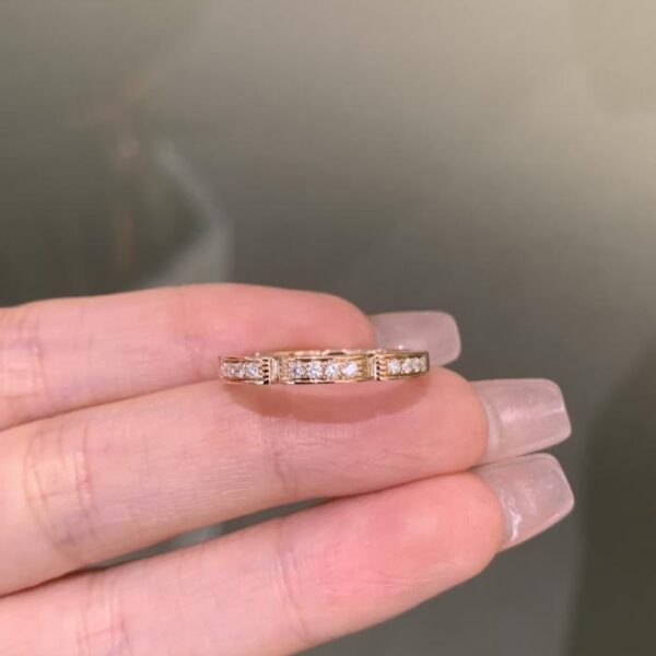 replica,repliche,fake,1:1,earrings,bracelet,ring,jewelry Anello Cartier di alta qualità in oro vero 18k e diamanti (B4C5)