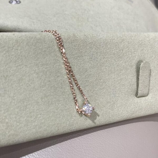 replica,repliche,fake,1:1,earrings,bracelet,ring,jewelry Collana Cartier Bull Head da 40 centesimi in oro vero 18 carati e diamanti ordine personalizzato Real Shot (8868)