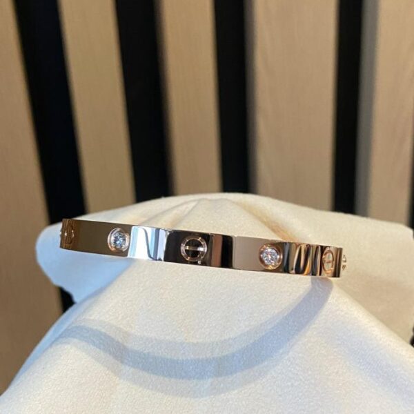 replica,repliche,fake,1:1,earrings,bracelet,ring,jewelry Bracciale con quattro diamanti, versione abbinata dei diamanti VVS, 10,5 centesimi l’uno, sempre in offerta~Ordine personalizzato, oro vero 18k e diamanti veri (5EC7)
