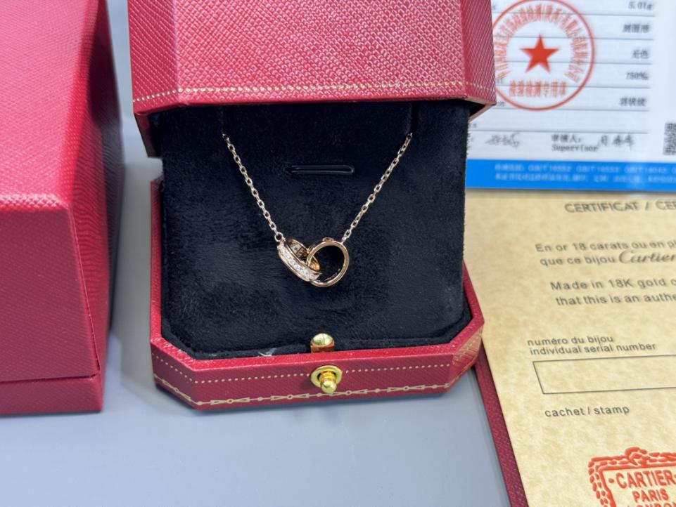 replica,repliche,fake,1:1,earrings,bracelet,ring,jewelry Foto reali della consegna, doppio anello personalizzato Cartier Love in oro 18 carati con collana di diamanti (9BE4) replica,repliche,fake,1:1,earrings,bracelet,ring,jewelry Foto reali della consegna, doppio anello personalizzato Cartier Love in oro 18 carati con collana di diamanti (9BE4)