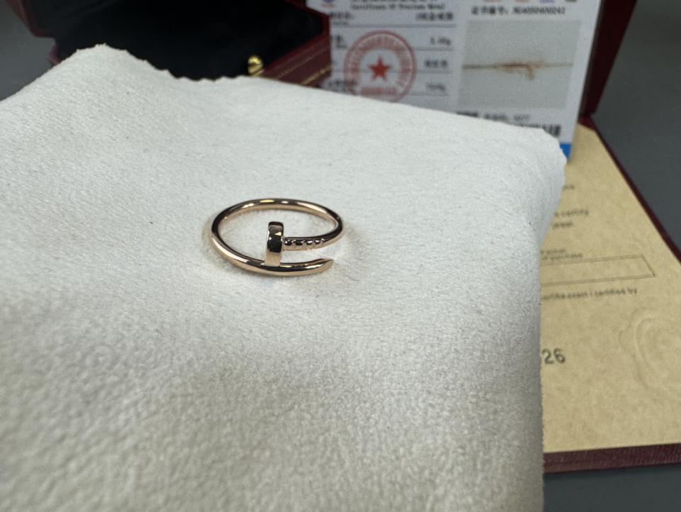 replica,repliche,fake,1:1,earrings,bracelet,ring,jewelry Consegna effettiva, anello per unghie personalizzato in oro chiaro Cartier versione stretta in oro 18 carati, oro rosa (32A7) replica,repliche,fake,1:1,earrings,bracelet,ring,jewelry Consegna effettiva, anello per unghie personalizzato in oro chiaro Cartier versione stretta in oro 18 carati, oro rosa (32A7)