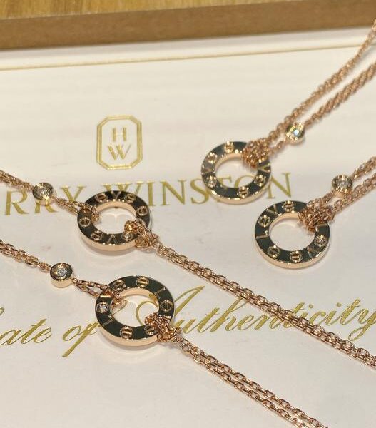 replica,repliche,fake,1:1,earrings,bracelet,ring,jewelry Colpo reale di collana a doppia catena in oro vero 18 carati e biscotti con diamanti ｜ Bracciale (3AA4)