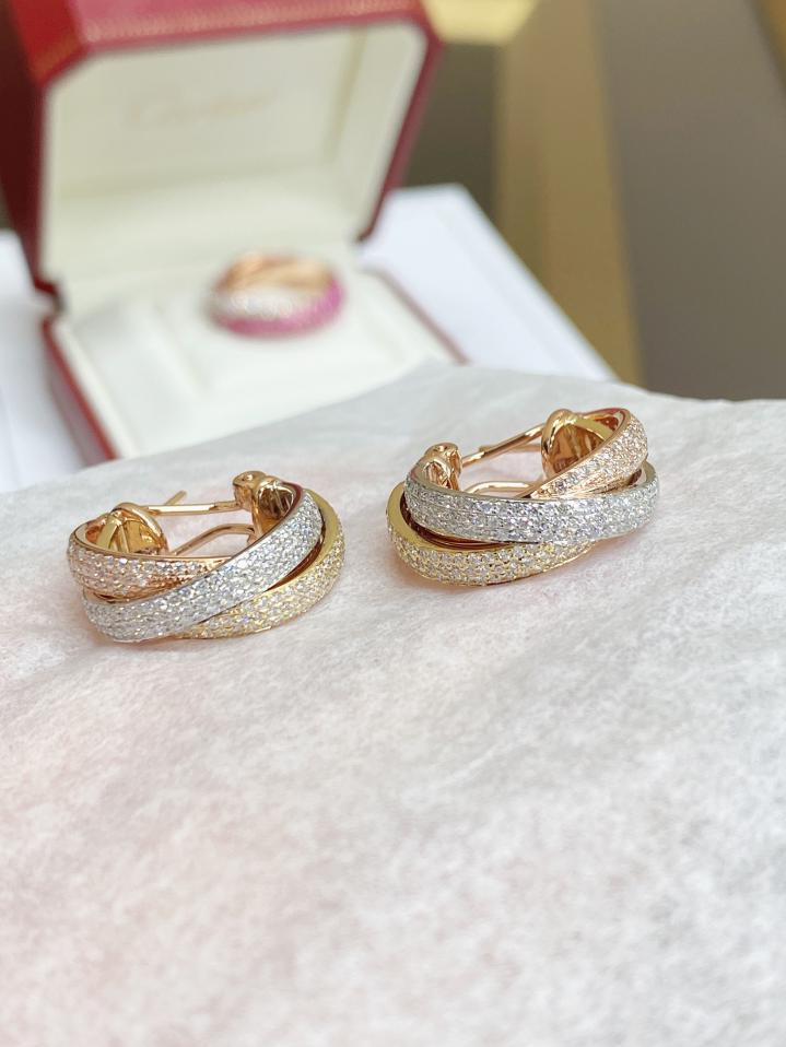 replica,repliche,fake,1:1,earrings,bracelet,ring,jewelry Orecchini tricolore Cartier personalizzati in oro 18 carati pieni di diamanti|Orecchini rosa (6A47) replica,repliche,fake,1:1,earrings,bracelet,ring,jewelry Orecchini tricolore Cartier personalizzati in oro 18 carati pieni di diamanti|Orecchini rosa (6A47)