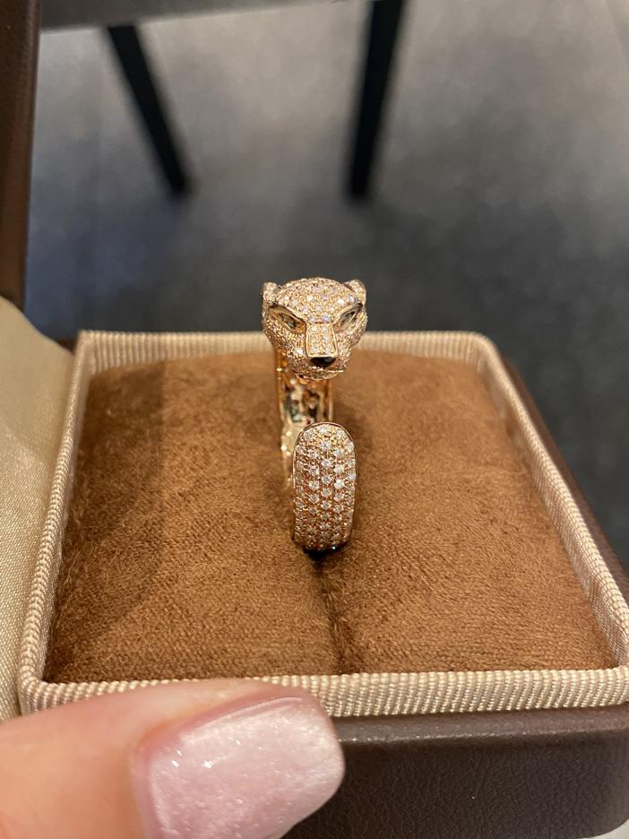 replica,repliche,fake,1:1,earrings,bracelet,ring,jewelry Anello leopardo pieno di diamanti Cartier K rosso oro vero 18 carati e diamanti veri (18A3) replica,repliche,fake,1:1,earrings,bracelet,ring,jewelry Anello leopardo pieno di diamanti Cartier K rosso oro vero 18 carati e diamanti veri (18A3)