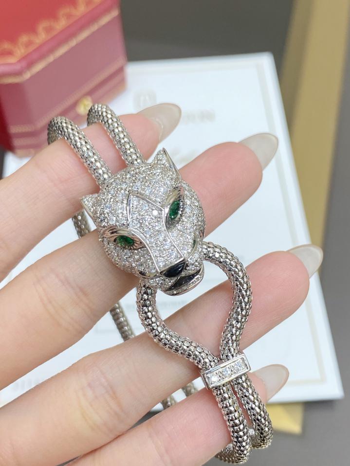 replica,repliche,fake,1:1,earrings,bracelet,ring,jewelry Cartier Leopard Bracciale pieno di diamanti in vero oro 18 carati e veri diamanti (B75B) replica,repliche,fake,1:1,earrings,bracelet,ring,jewelry Cartier Leopard Bracciale pieno di diamanti in vero oro 18 carati e veri diamanti (B75B)