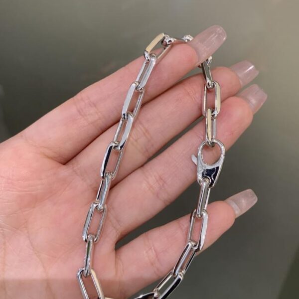 replica,repliche,fake,1:1,earrings,bracelet,ring,jewelry Bracciale Spartan versione alta Cartier in vero oro 18 carati e diamanti (1DD3)