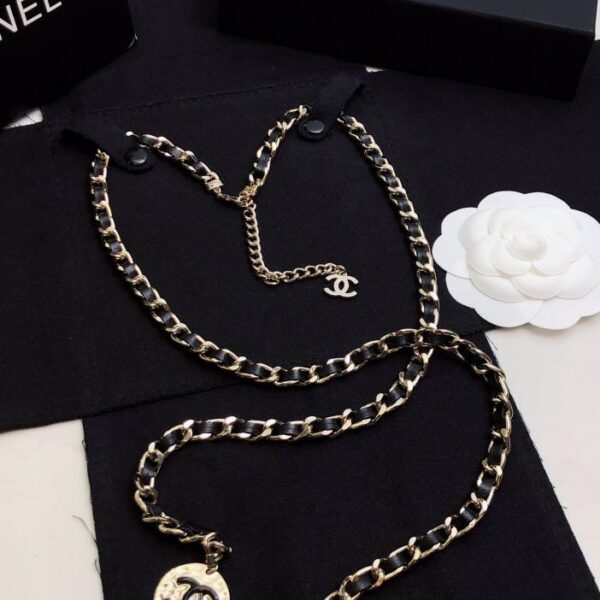 Collana Chanel nuova goccia d'olio️(8C50)