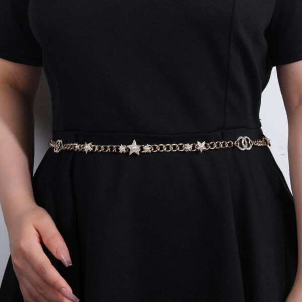 replica,repliche,fake,1:1,earrings,bracelet,ring,jewelry Chanel nuova catena in vita (76F3)