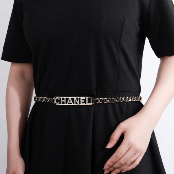 replica,repliche,fake,1:1,earrings,bracelet,ring,jewelry Chanel nuova catena in pelle di agnello (3640)