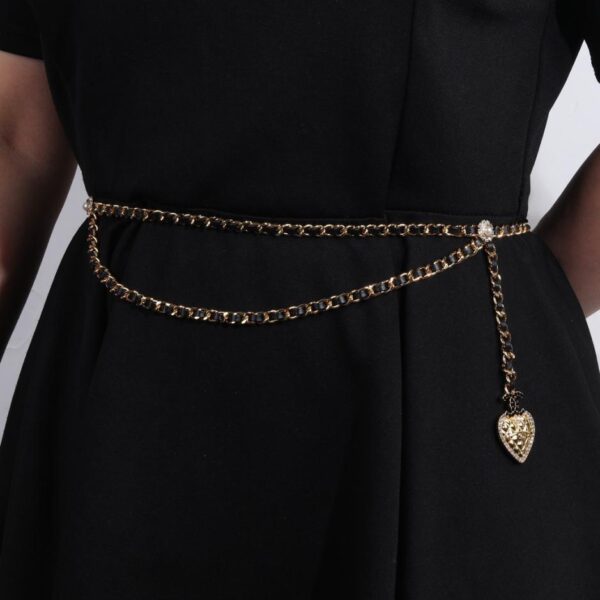 replica,repliche,fake,1:1,earrings,bracelet,ring,jewelry Chanel nuova catena in vita (5740)