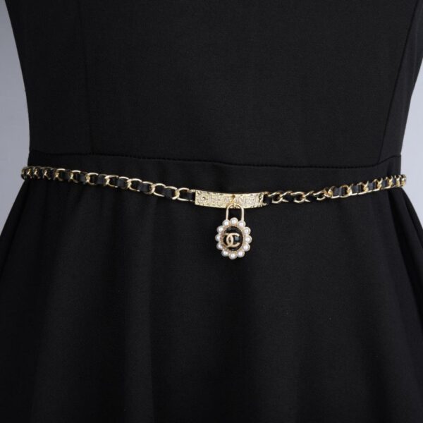 replica,repliche,fake,1:1,earrings,bracelet,ring,jewelry Catena in vita Chanel (F8FF)