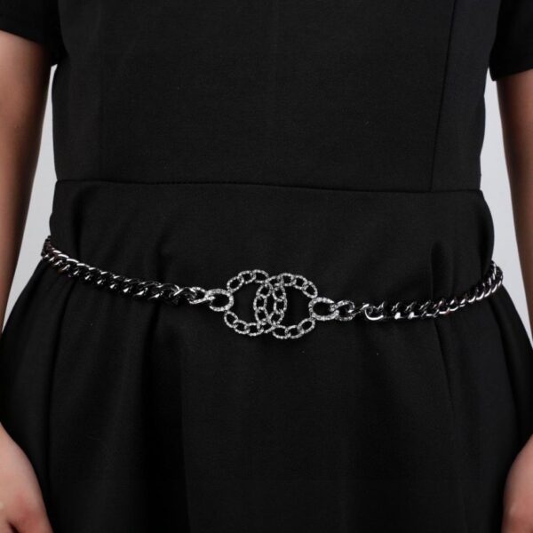 replica,repliche,fake,1:1,earrings,bracelet,ring,jewelry Chanel nuova catena in vita doppia C (4512)