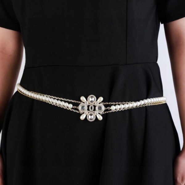 replica,repliche,fake,1:1,earrings,bracelet,ring,jewelry Catena in vita Chanel nuovo stile (CD3C)