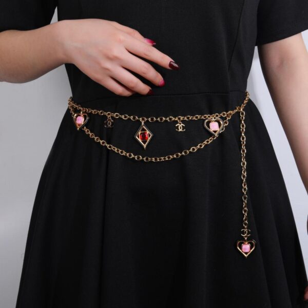 replica,repliche,fake,1:1,earrings,bracelet,ring,jewelry Chanel nuova catena in vita (B55D)