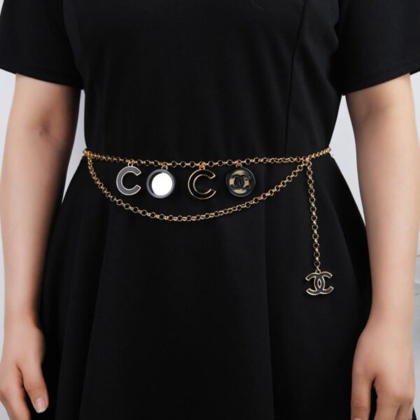 replica,repliche,fake,1:1,earrings,bracelet,ring,jewelry Chanel nuova catena in vita (7674)