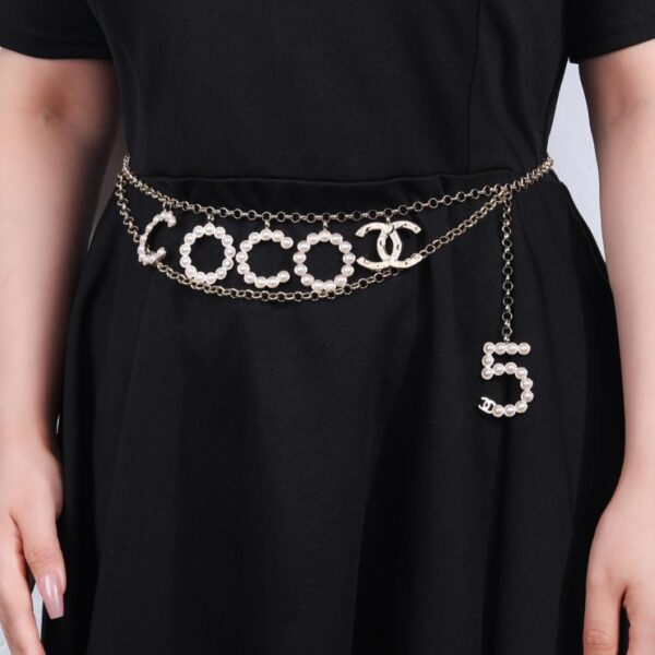 replica,repliche,fake,1:1,earrings,bracelet,ring,jewelry Chanel nuova catena in vita (4C50)