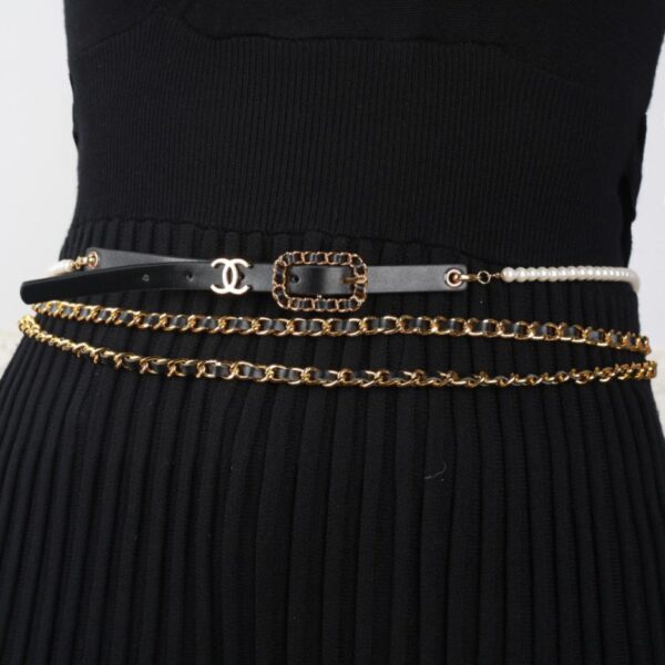 replica,repliche,fake,1:1,earrings,bracelet,ring,jewelry Chanel nuova catena in vita (9641)