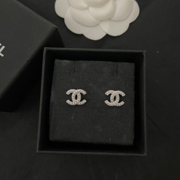 Orecchini Chanel Mini Argento Perla (3D3A)