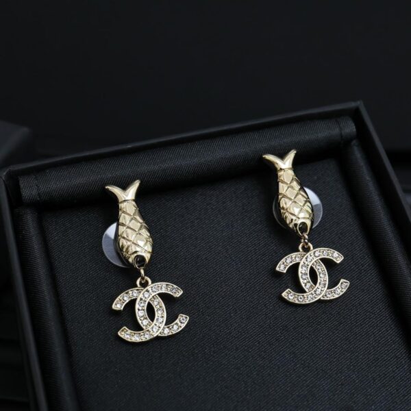 Orecchini Sardine Chanel Serie Dream Ocean (D586)