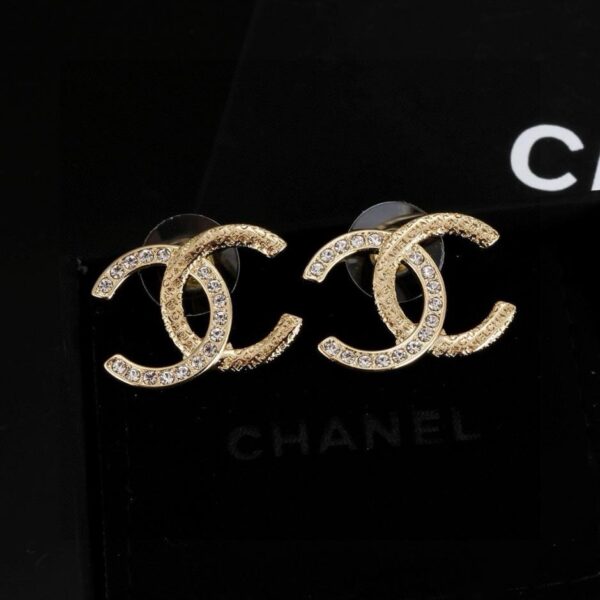 Orecchini a bottone Chanel Classic CC Exquisite (98EE)