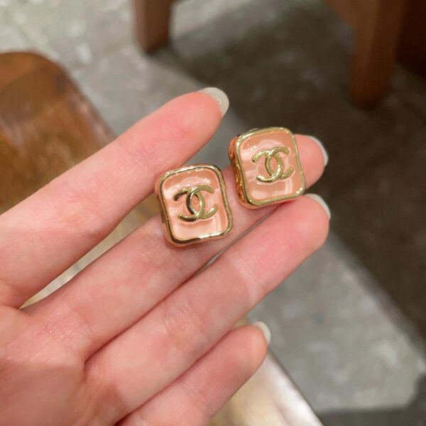 replica,repliche,fake,1:1,earrings,bracelet,ring,jewelry Orecchini Chanel di seconda mano (5AE9)