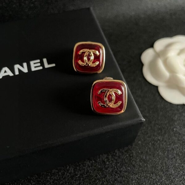replica,repliche,fake,1:1,earrings,bracelet,ring,jewelry Orecchini Chanel di seconda mano (8EC2)