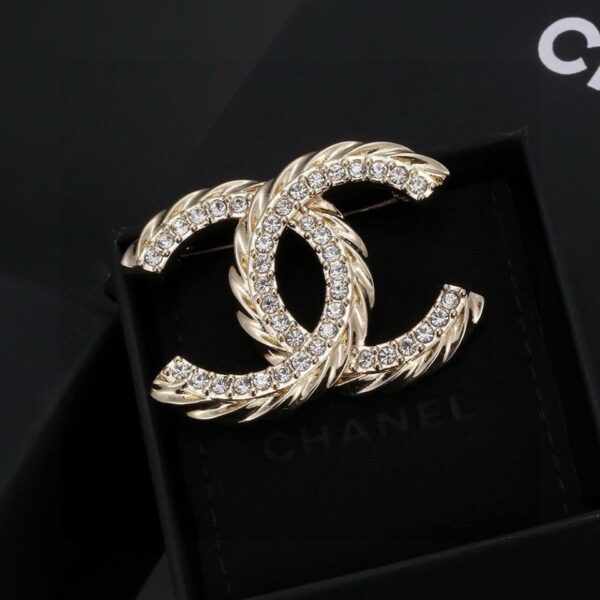 replica,repliche,fake,1:1,earrings,bracelet,ring,jewelry Spilla Chanel(A0A5)