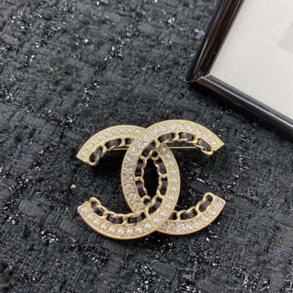 replica,repliche,fake,1:1,earrings,bracelet,ring,jewelry Spilla Chanel (A4E5)