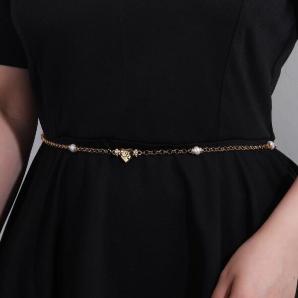 replica,repliche,fake,1:1,earrings,bracelet,ring,jewelry Catena in vita Chanel nuovo prodotto (D42B)