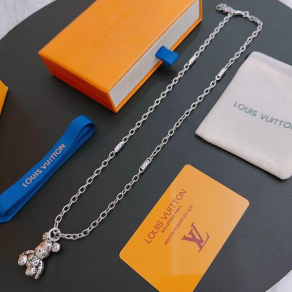 replica,repliche,fake,1:1,earrings,bracelet,ring,jewelry Collana Louuis Vuitton RW contatore nuovo modello di coppia stile (D117)