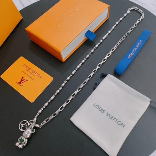 replica,repliche,fake,1:1,earrings,bracelet,ring,jewelry Collana Louuis Vuitton RW contatore nuovo modello di coppia stile (2FE3)