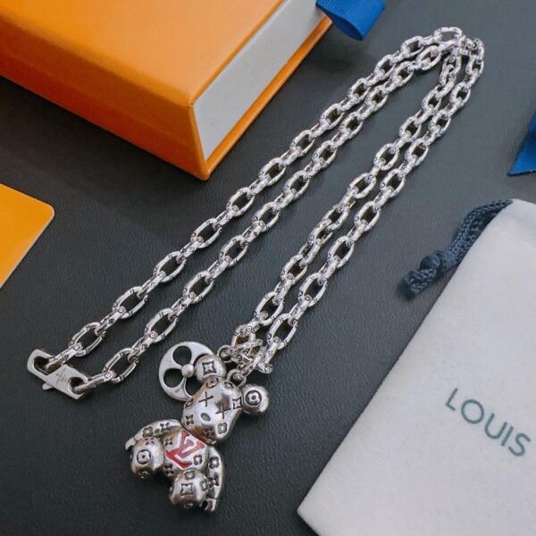 replica,repliche,fake,1:1,earrings,bracelet,ring,jewelry Collana Louuis Vuitton RW contatore nuovo modello di coppia stile (CDE2)