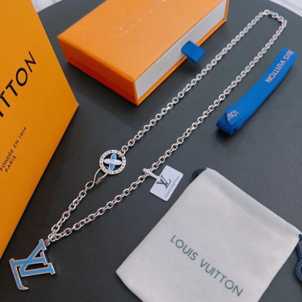 replica,repliche,fake,1:1,earrings,bracelet,ring,jewelry Collana Louuis Vuitton RW contatore nuovo modello di coppia stile (2A66)