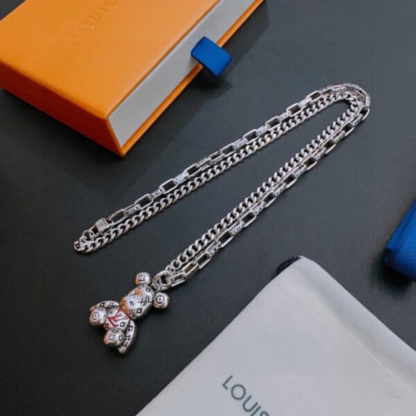 replica,repliche,fake,1:1,earrings,bracelet,ring,jewelry Collana Louuis Vuitton RW contatore nuovo modello di coppia stile (EAA9)
