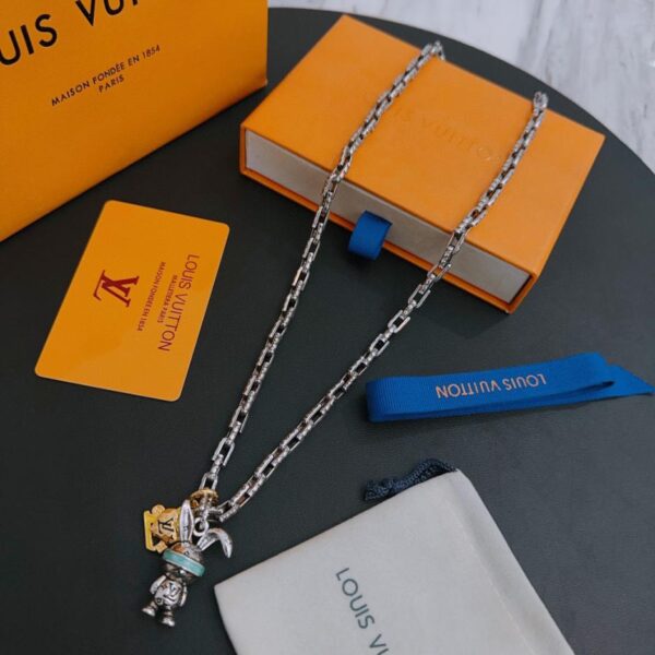 replica,repliche,fake,1:1,earrings,bracelet,ring,jewelry Collana Louuis Vuitton RW contatore nuovo modello di coppia stile (C72B)