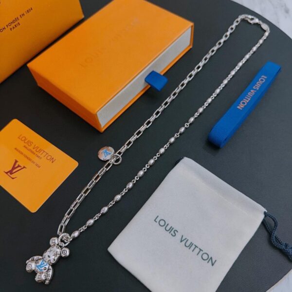 replica,repliche,fake,1:1,earrings,bracelet,ring,jewelry Collana Louuis Vuitton RW contatore nuovo modello di coppia stile (B3A2)