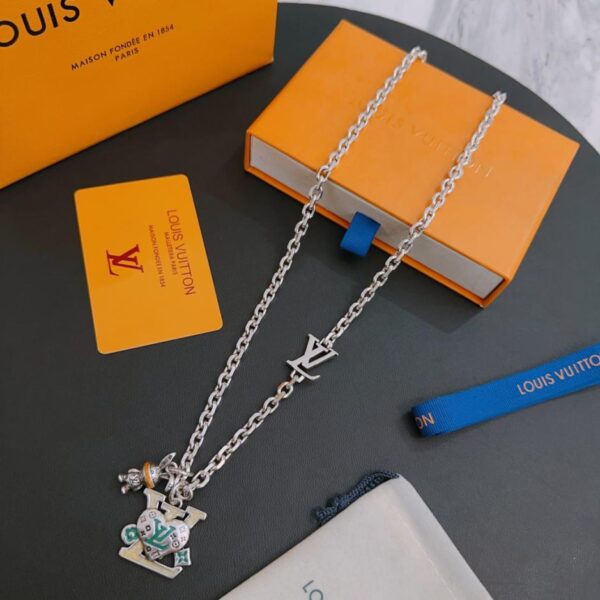 replica,repliche,fake,1:1,earrings,bracelet,ring,jewelry Collana Louuis Vuitton RW contatore nuovo modello di coppia stile (CE05)