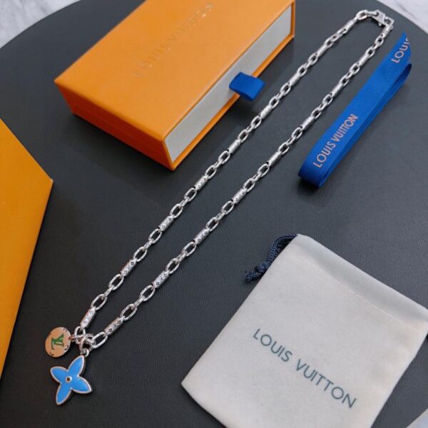 replica,repliche,fake,1:1,earrings,bracelet,ring,jewelry Collana Louuis Vuitton RW contatore nuovo modello di coppia stile (26E5)