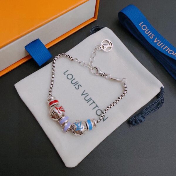 replica,repliche,fake,1:1,earrings,bracelet,ring,jewelry Bracciale Louis Vuitton RW Counter New Couple Style (B370)