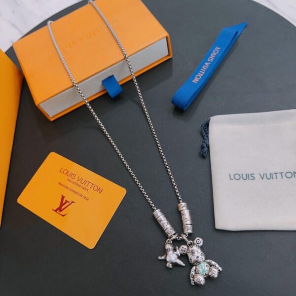 replica,repliche,fake,1:1,earrings,bracelet,ring,jewelry Collana Louuis Vuitton RW contatore nuovo modello di coppia stile (E00F)