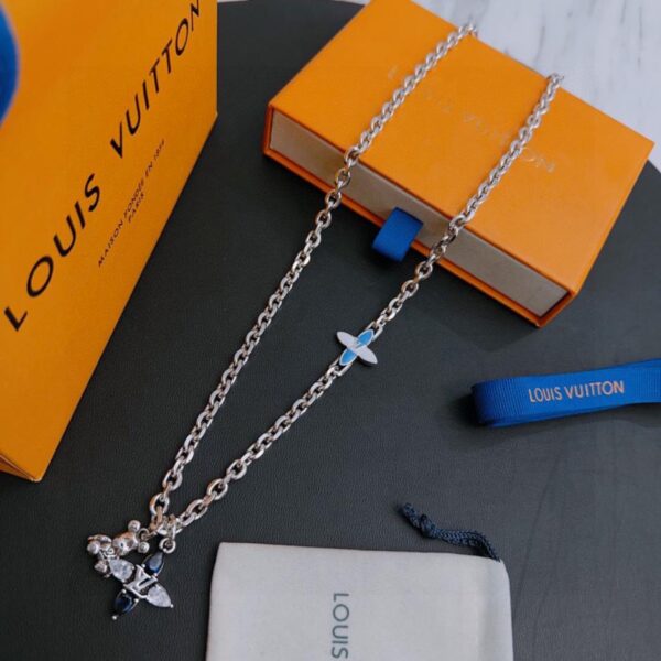 replica,repliche,fake,1:1,earrings,bracelet,ring,jewelry Collana Louuis Vuitton RW contatore nuovo modello di coppia stile (668D)
