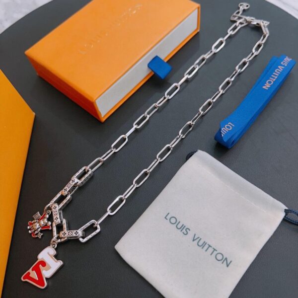 replica,repliche,fake,1:1,earrings,bracelet,ring,jewelry Collana Louuis Vuitton RW contatore nuovo modello di coppia stile (F204)