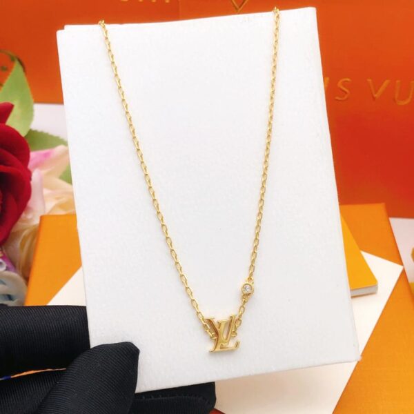 Ultima mini collana lucida di Louuis Vuitton (D351)