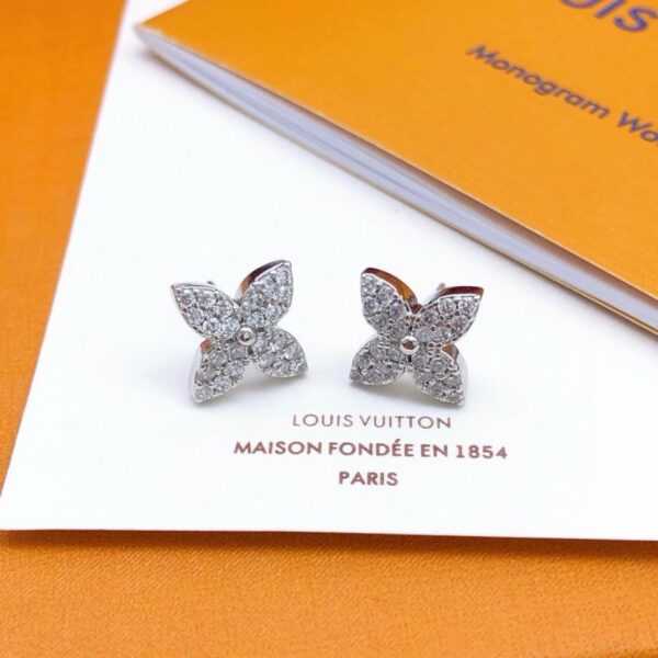 replica,repliche,fake,1:1,earrings,bracelet,ring,jewelry Louuis Vuitton ultimo mini argento (C84F)