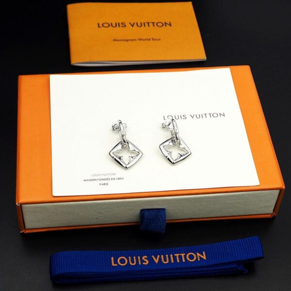 replica,repliche,fake,1:1,earrings,bracelet,ring,jewelry Orecchini Louis Vuitton Puffygram (BC8E)