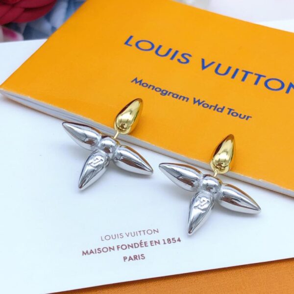 replica,repliche,fake,1:1,earrings,bracelet,ring,jewelry L’ultima combinazione oro lucido e argento presbiopia di Louuis Vuitton (271C)